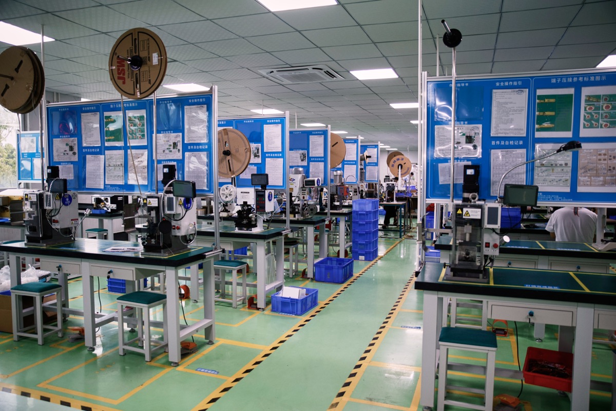 Wire harness assembly and processing floor in Shenzhen