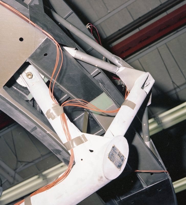 Historical aircraft wiring integration reference from the Convair archive.