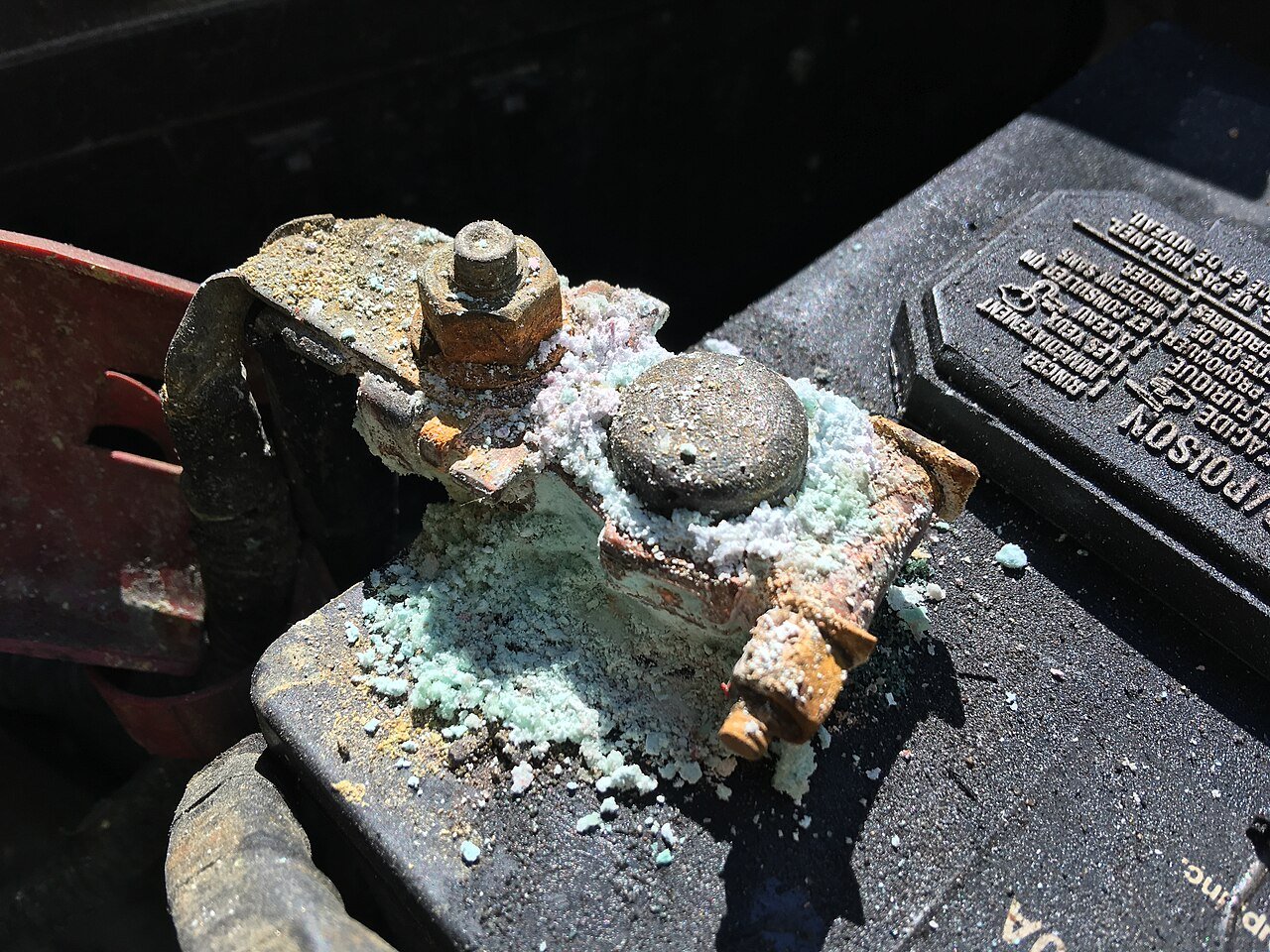 Corrosion at the connection can increase resistance without breaking continuity.