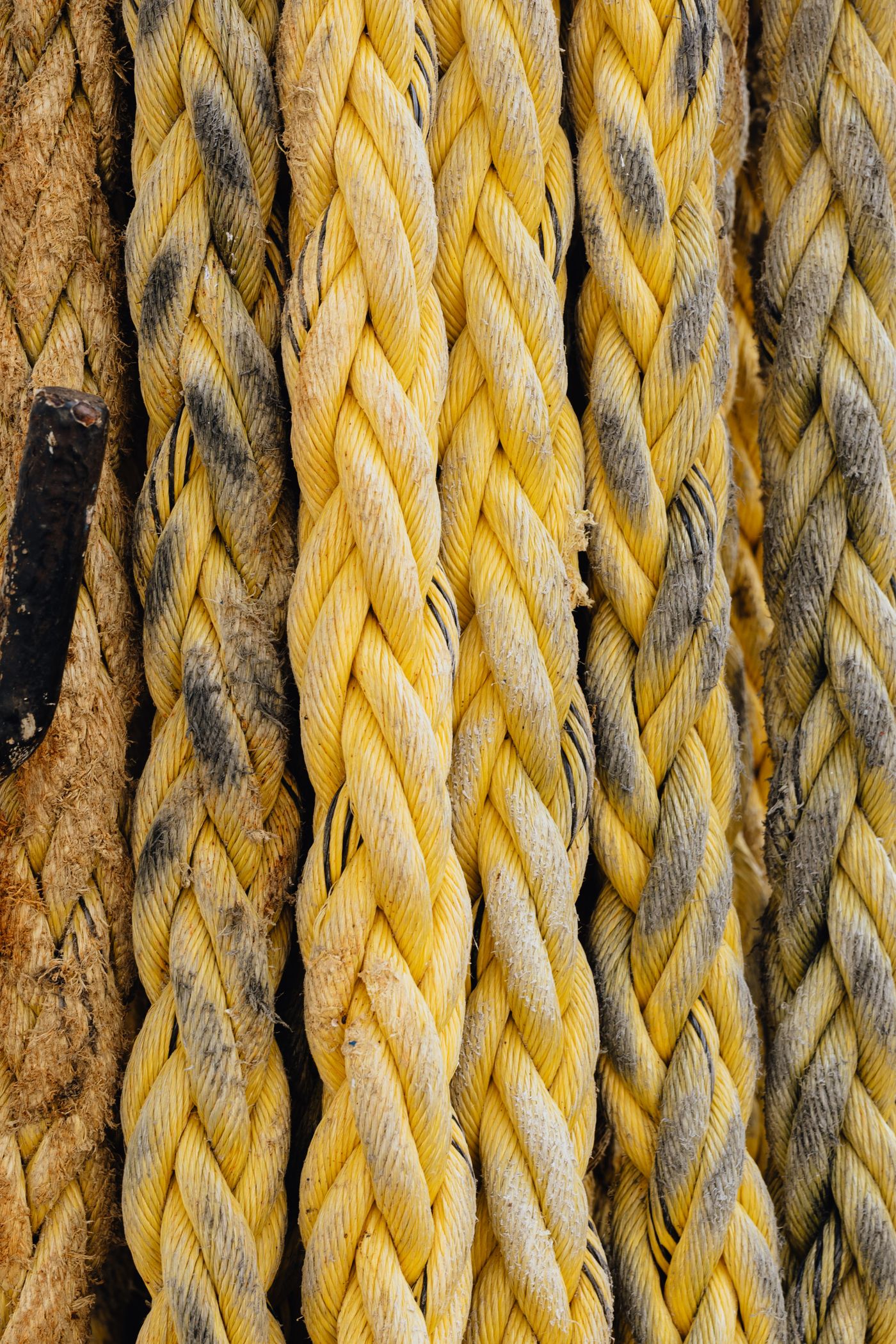 Stainless-steel and heavy abrasion braid