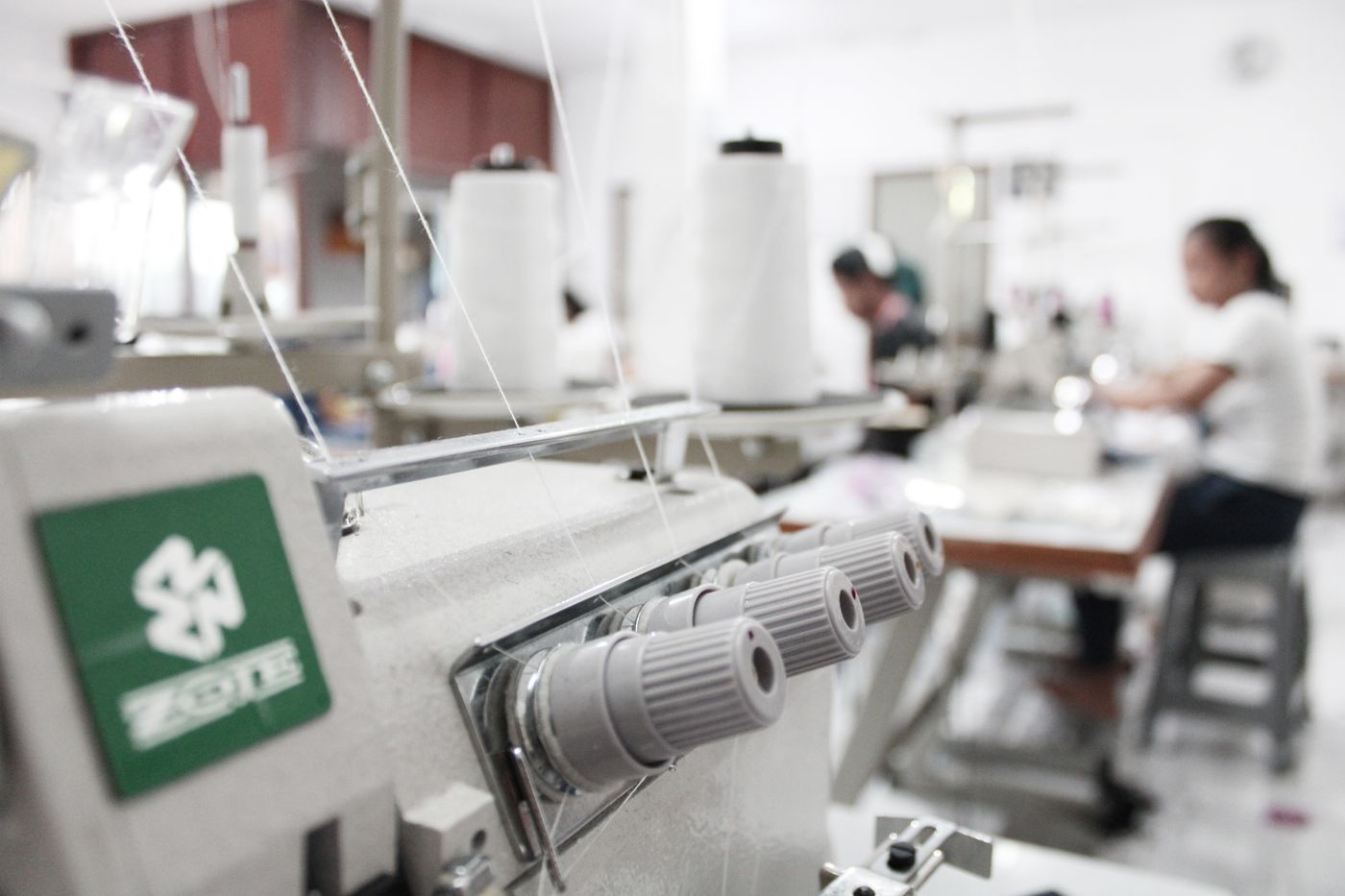 Commercial equipment and visible harnesses