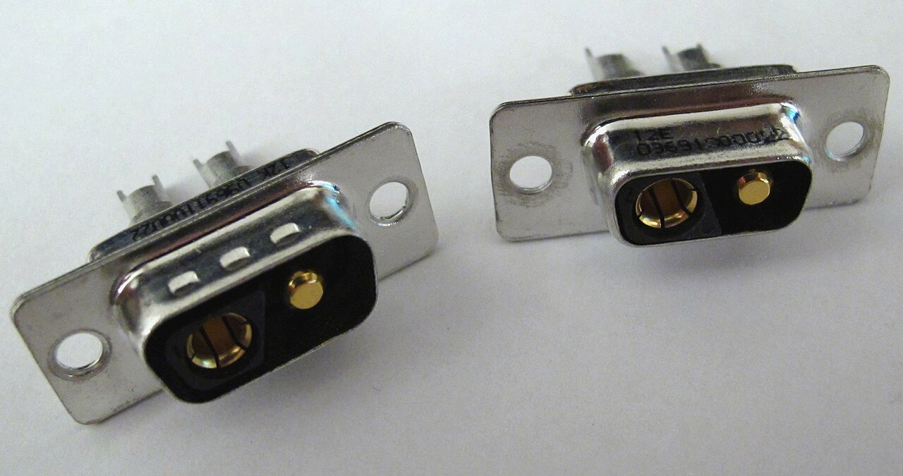 Mixed power, signal and coaxial contacts