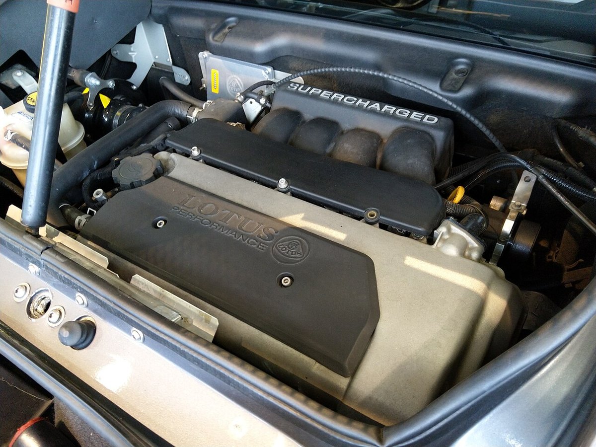 Engine-bay reference: localized heat and service access affect cable routing.