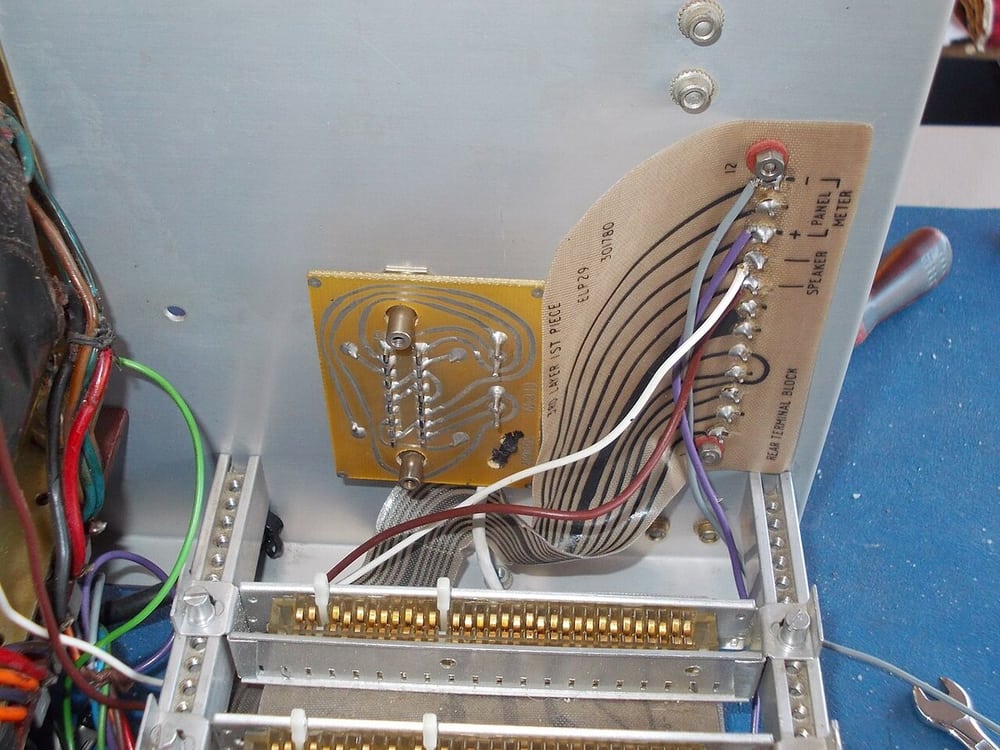 An equipment connector board illustrates reviewing the actual mating assembly.