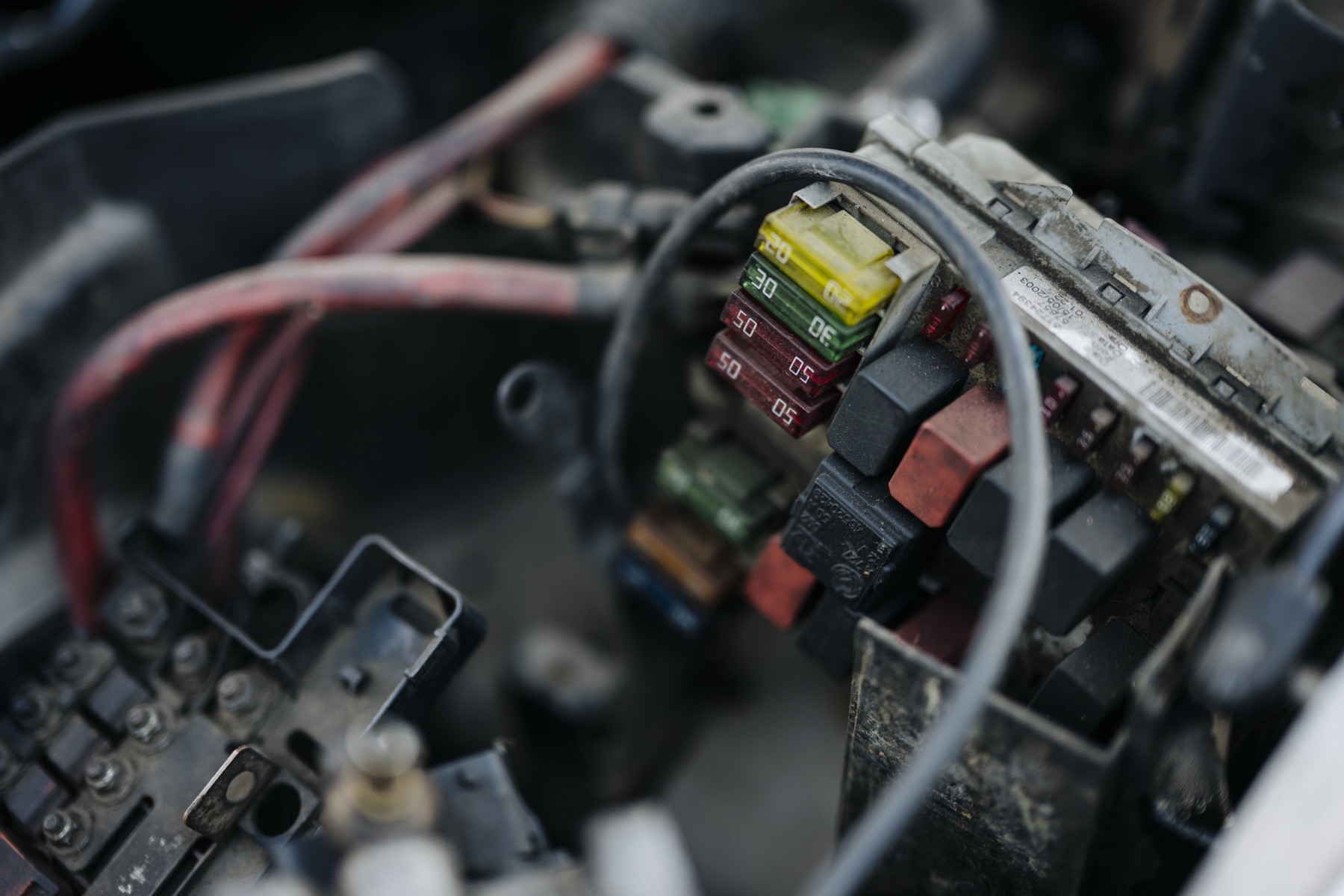 Automotive fuse and power distribution box