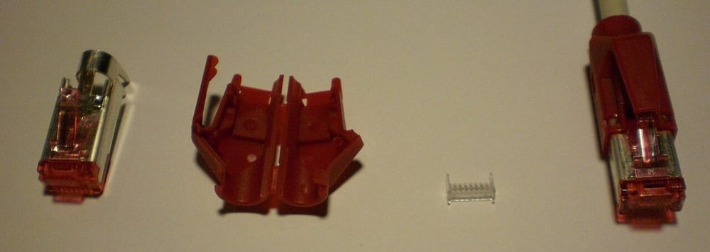 Hirose TM21 modular plug parts illustrate why the complete connector set matters.