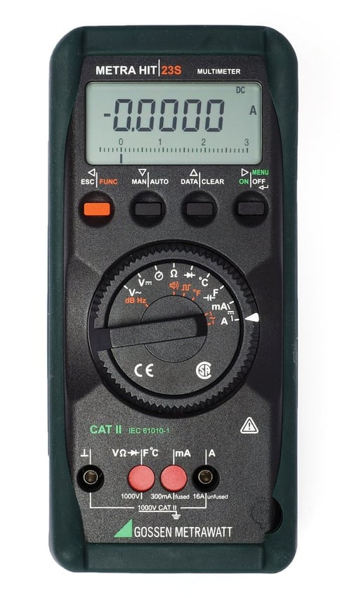 Digital multimeter reference; low-resistance measurements need a suitable method and fixture.