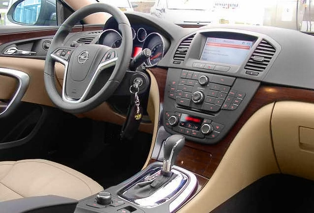 Protected cabin controls illustrate an internal vehicle installation zone, not a specific connector fitment.