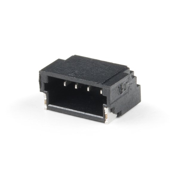 Compact Qwiic / JST connector reference: a small interface still needs a defined electrical pinout.