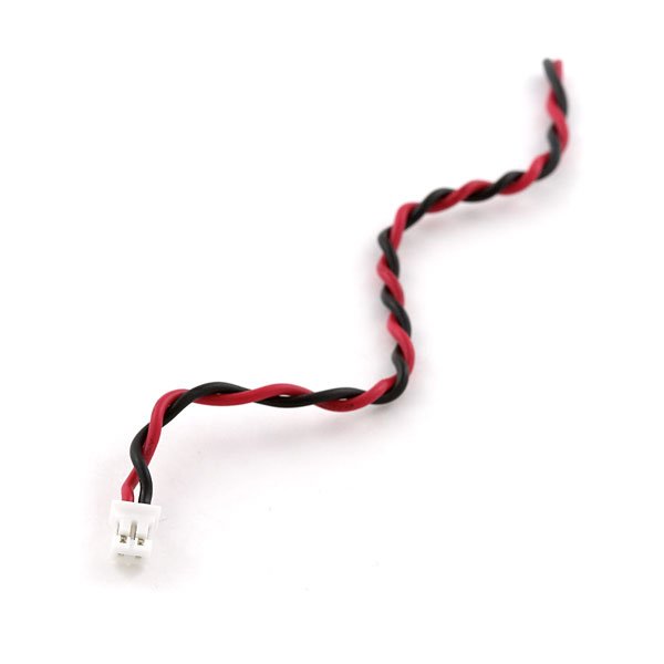 A two-wire prepared lead illustrates one-ended termination; its polarity comes from the equipment drawing.