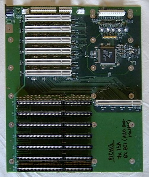 Backplane reference: the board interface and cable channel are separate engineering boundaries.
