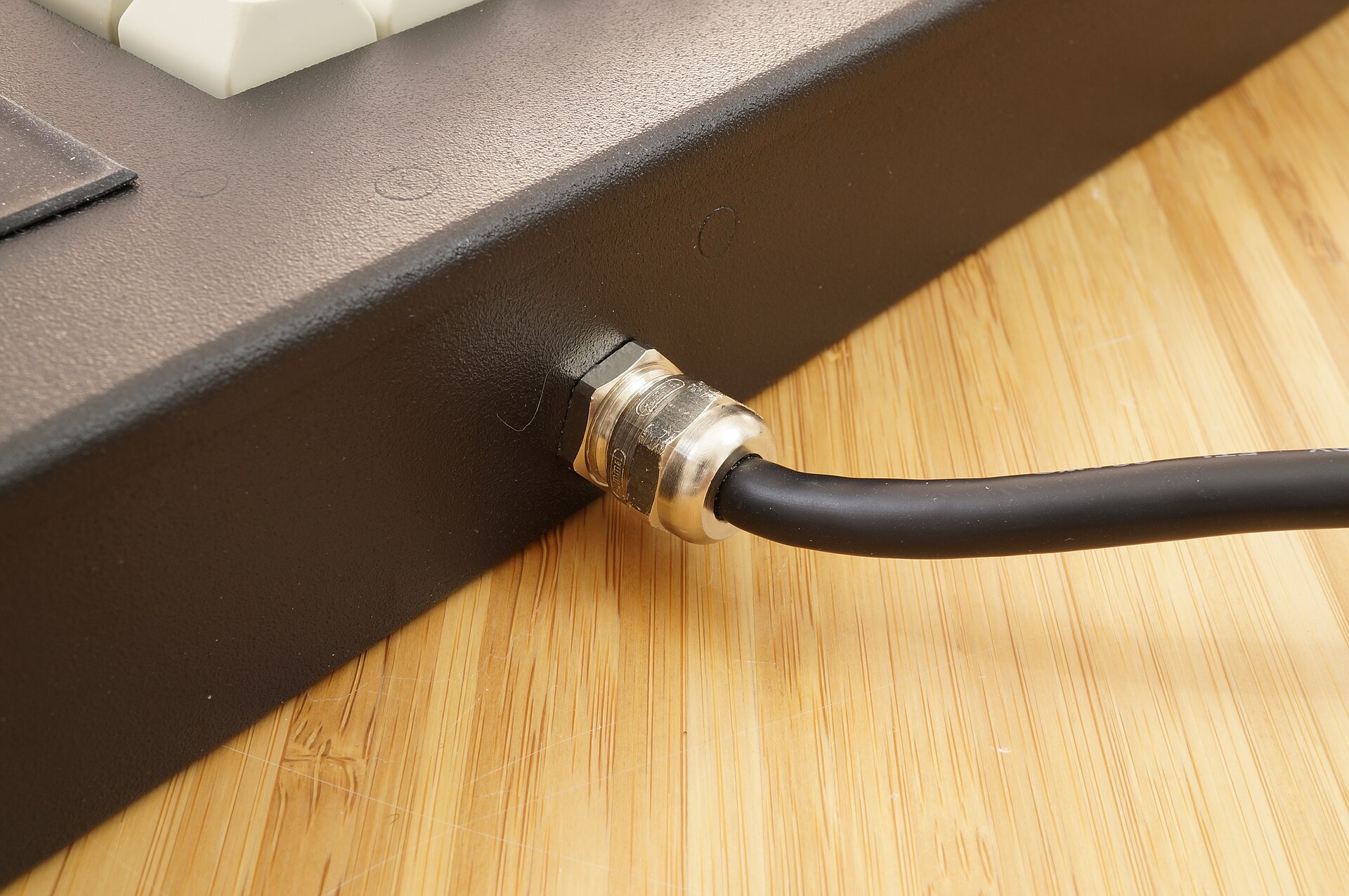 Keep strain out of the termination