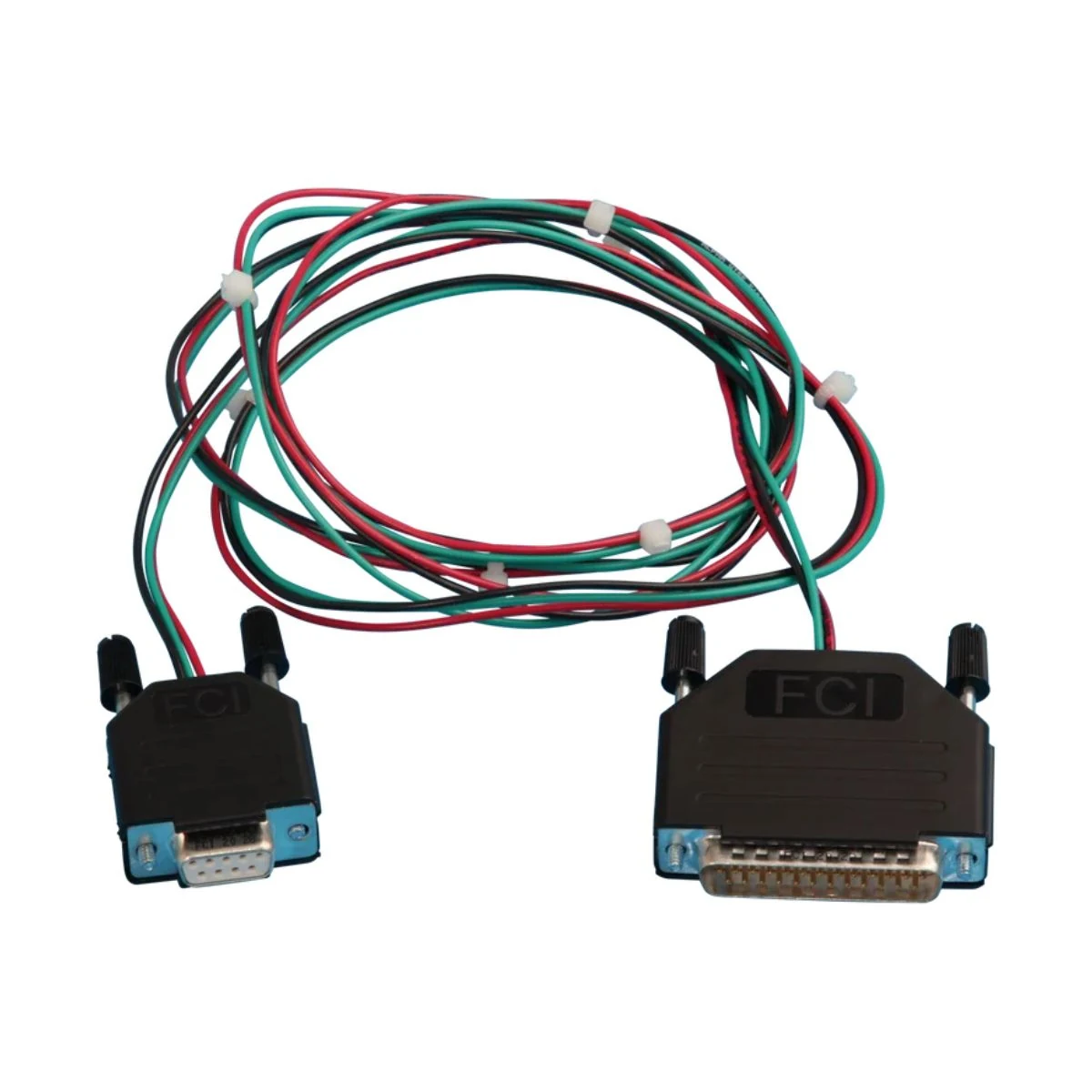 Construction close-up of D-sub Multi-Connector Adapter Harness