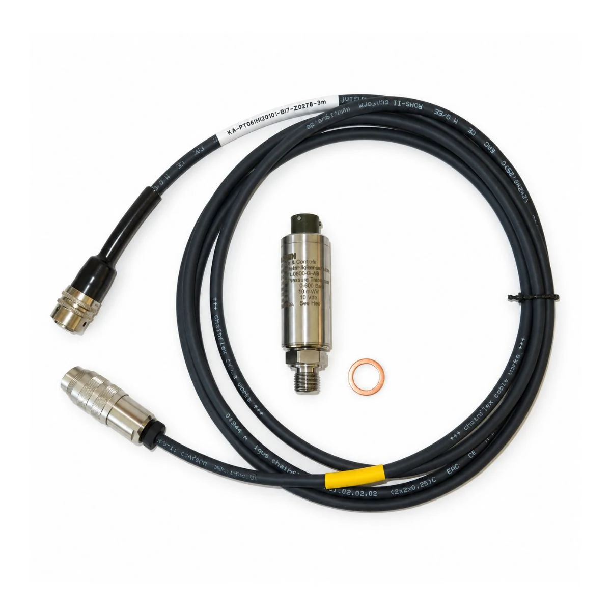 Circular Connector Pressure Sensor Cable