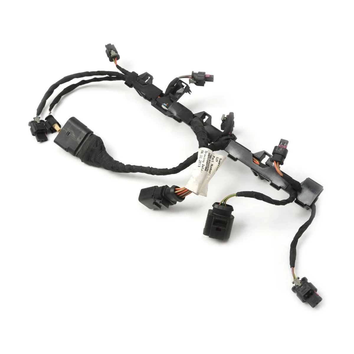 Fuel Injector Clip-Mounted Rail Harness