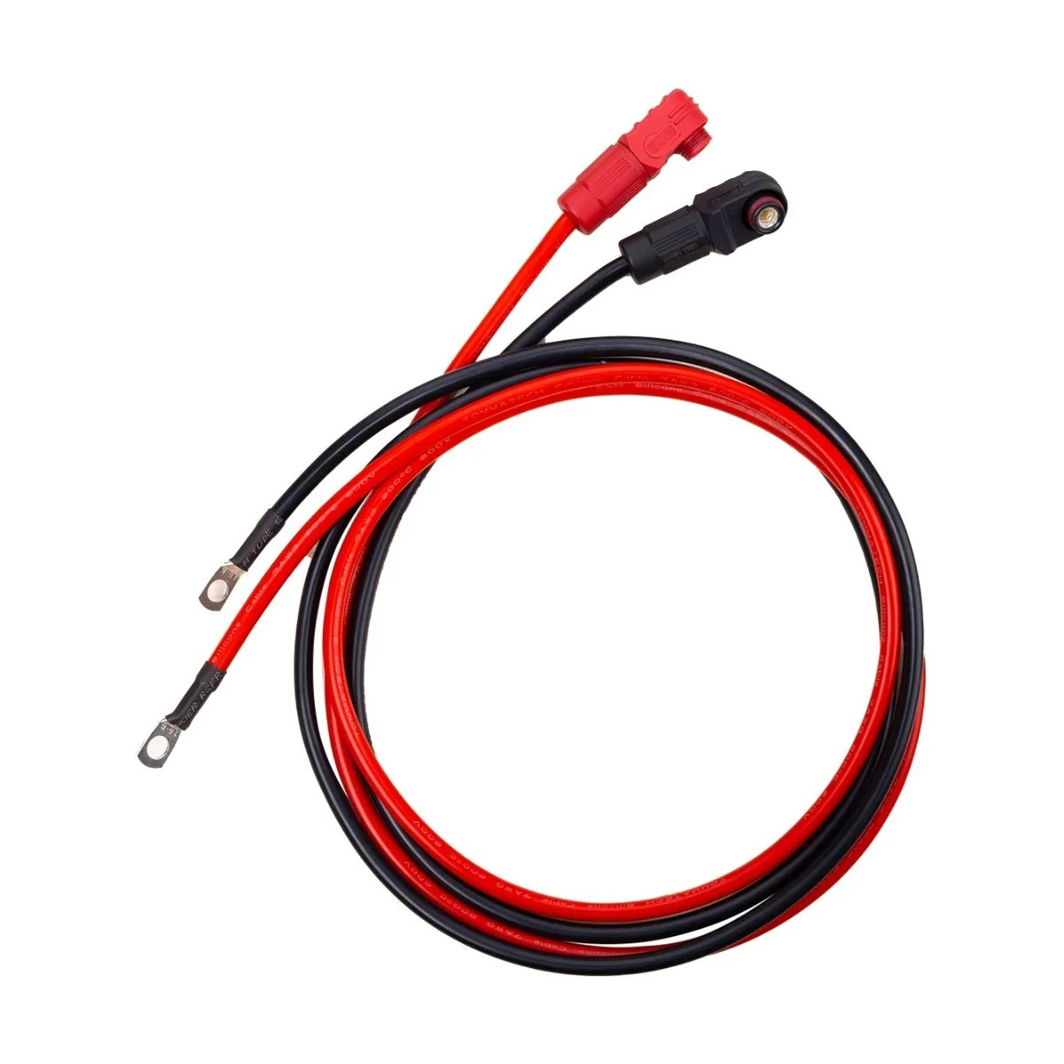 Red/Black Power Plug to Ring-Terminal Harness