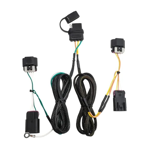 4-Pin Trailer Light Dual Y-Branch Harness