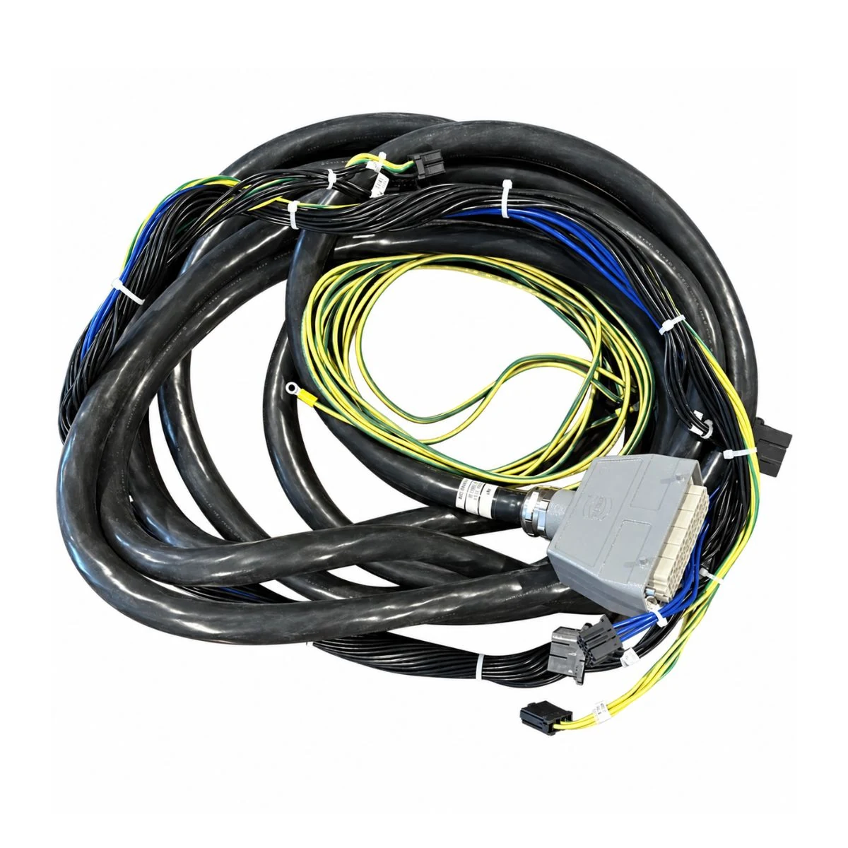 Construction close-up of Robot Power & Signal Harness