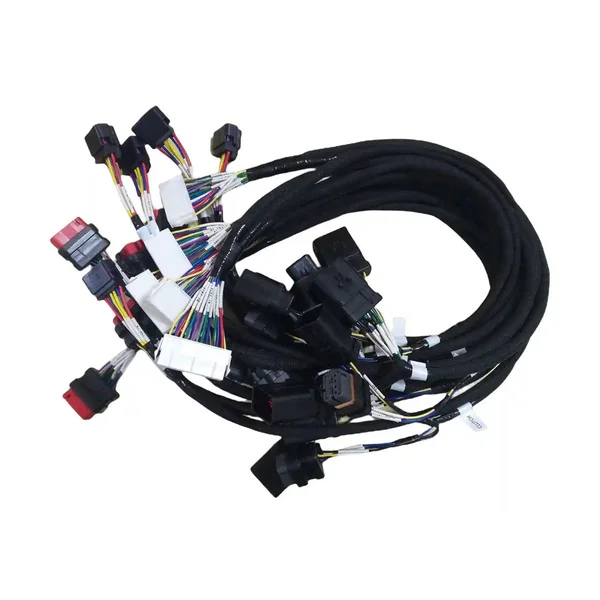 Coiled Multi-Plug Equipment Main Harness