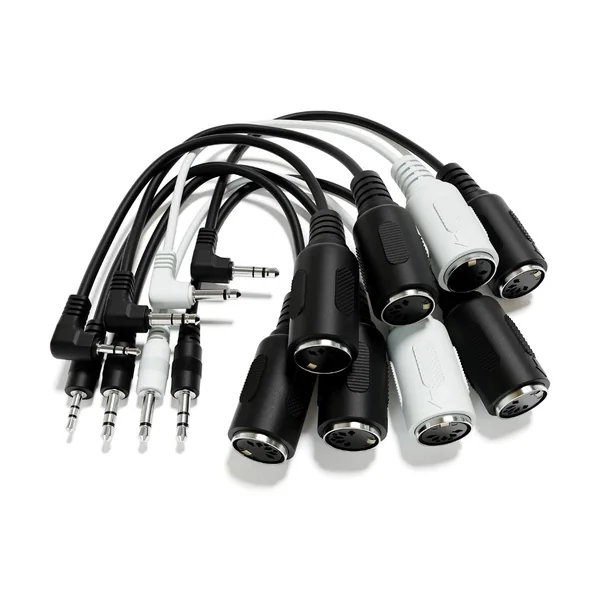 3.5mm TRS to 5-Pin DIN MIDI Branch Cable