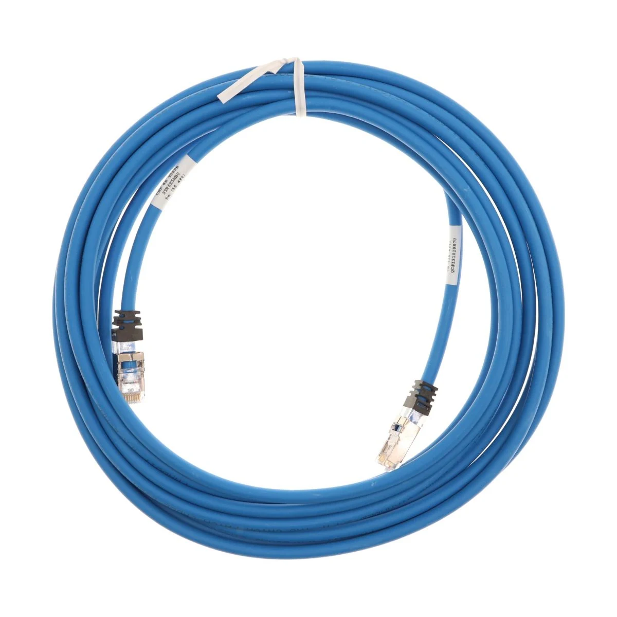 Construction close-up of RJ45 Double-Ended Network Harness