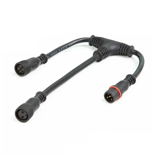 Circular 3-Port T-Branch Harness