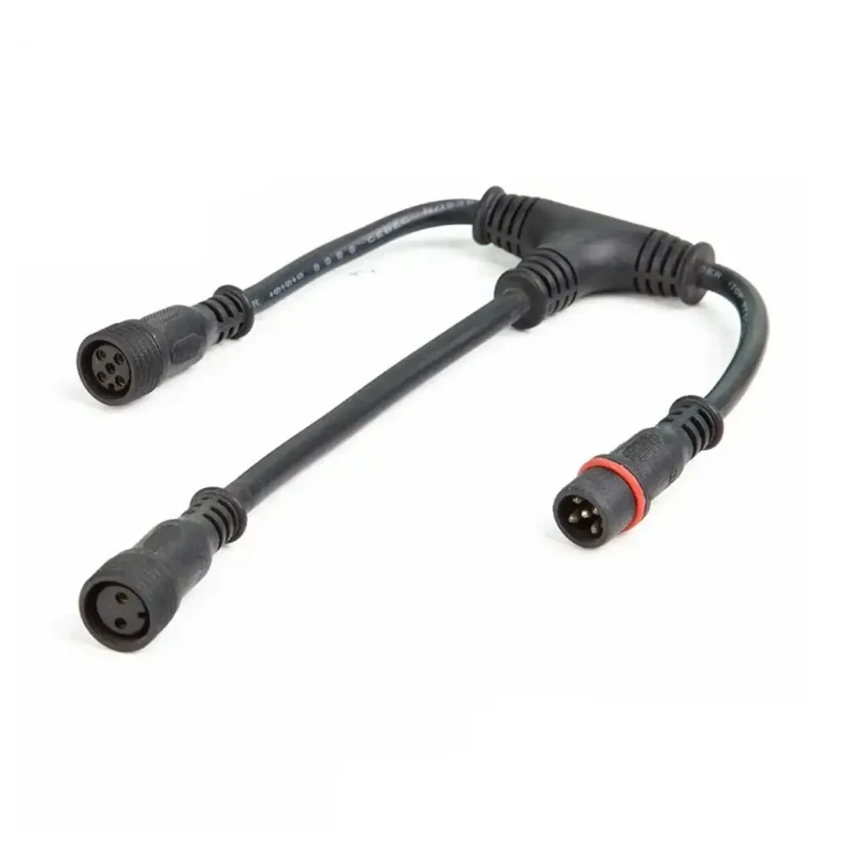 Circular 3-Port T-Branch Harness