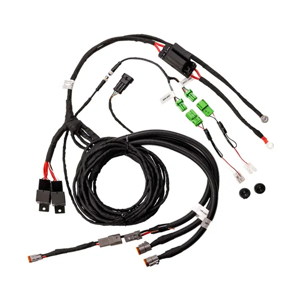 Dual-Relay Auxiliary Driving Light Multi-Plug Harness