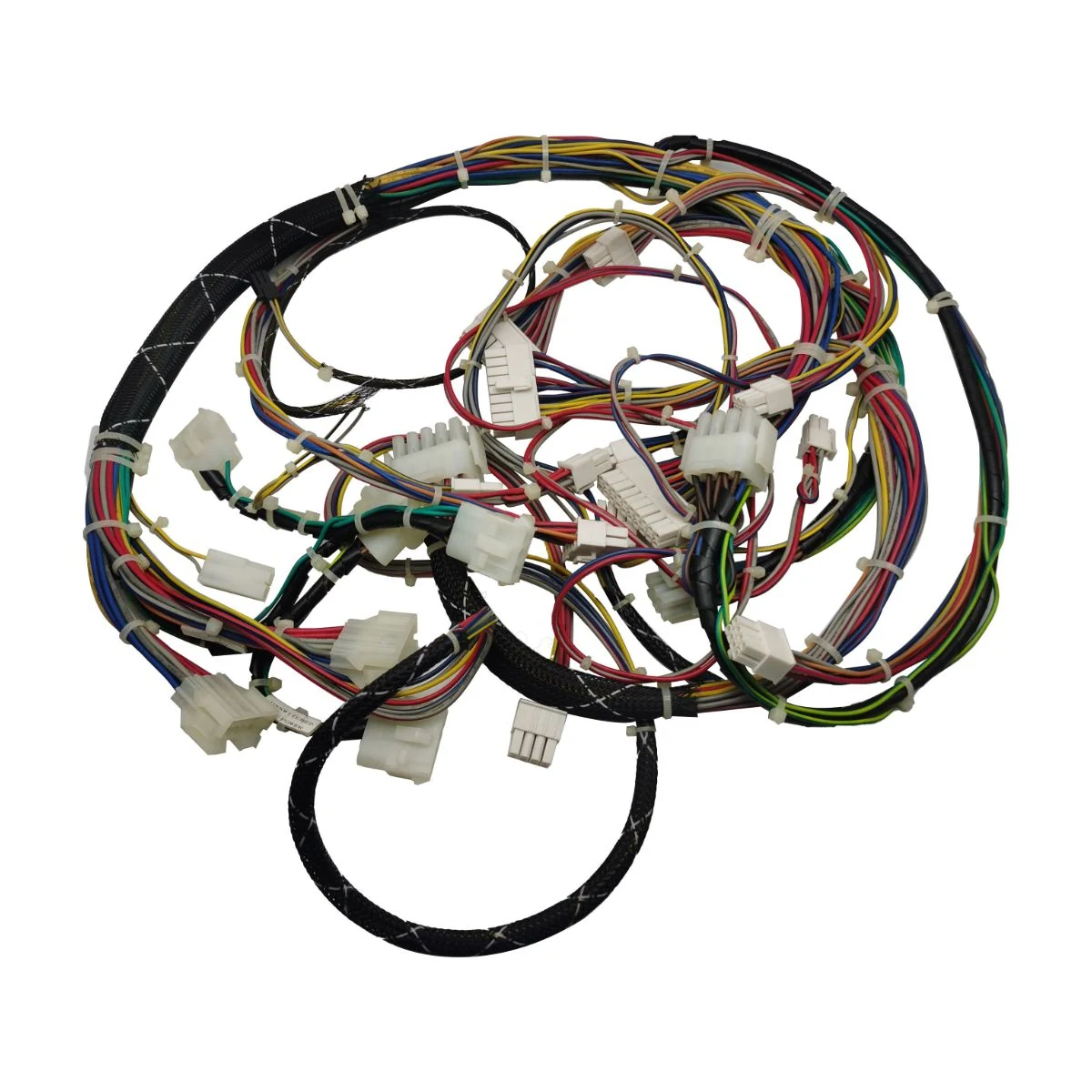 Complete sample harness showing branch positions and interfaces