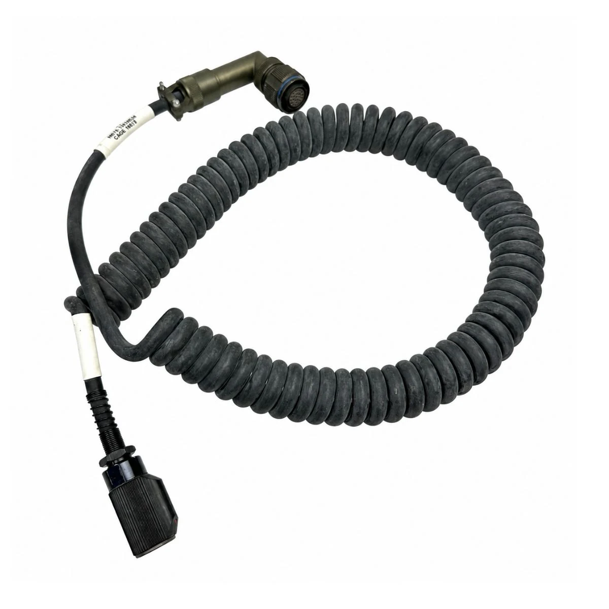M85049 to U229 Coiled Circular-Connector Cable