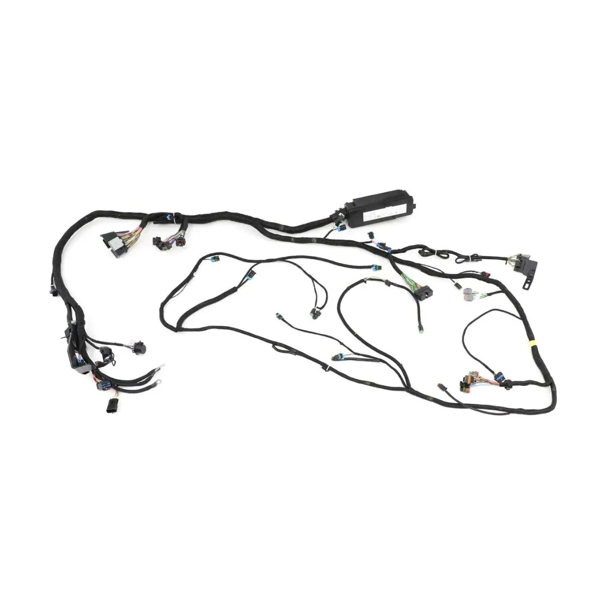 Construction close-up of Loader Frame Multi-Branch Harness