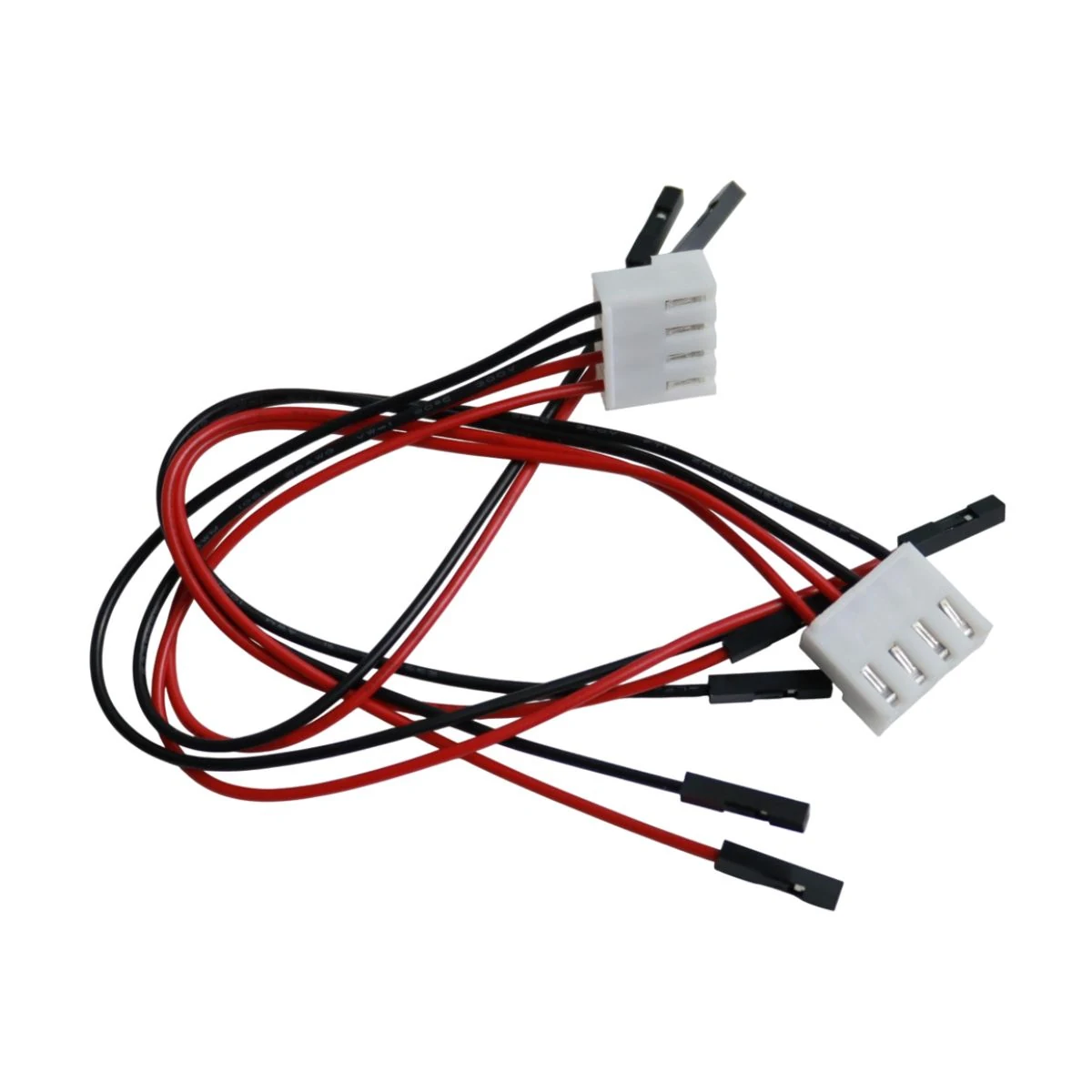 White Plug to Female Header Jumper Harness