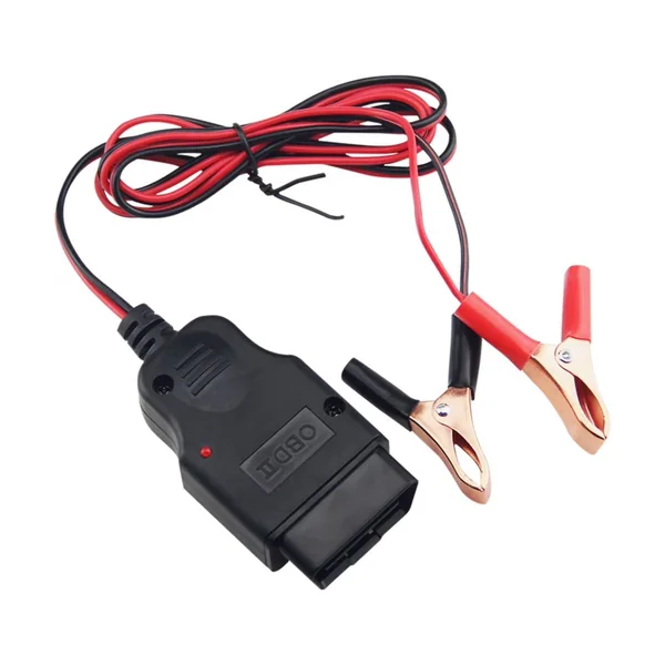 BM100 OBD-II to Dual Battery Clamps Harness