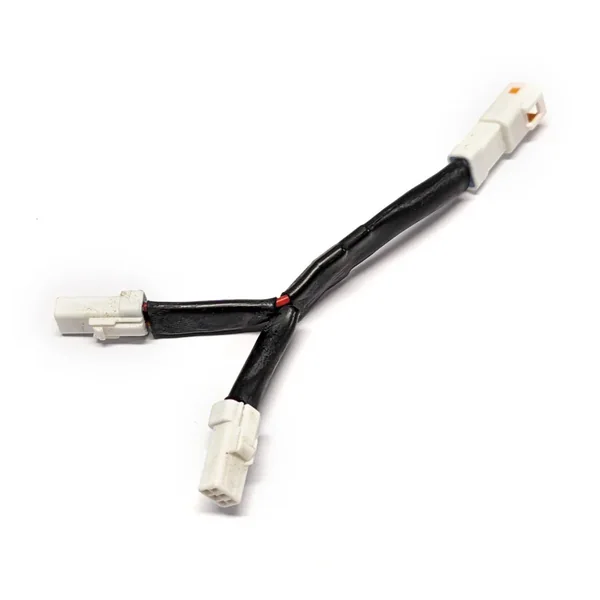 LED White Terminals Y-Branch Harness