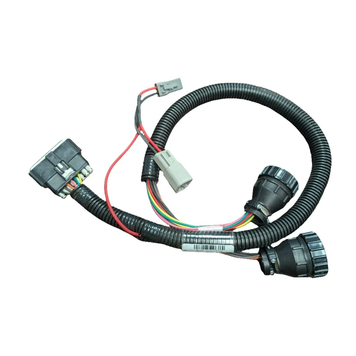 Construction close-up of Planter Circular Main Plug & Multi-Plug Branch Harness