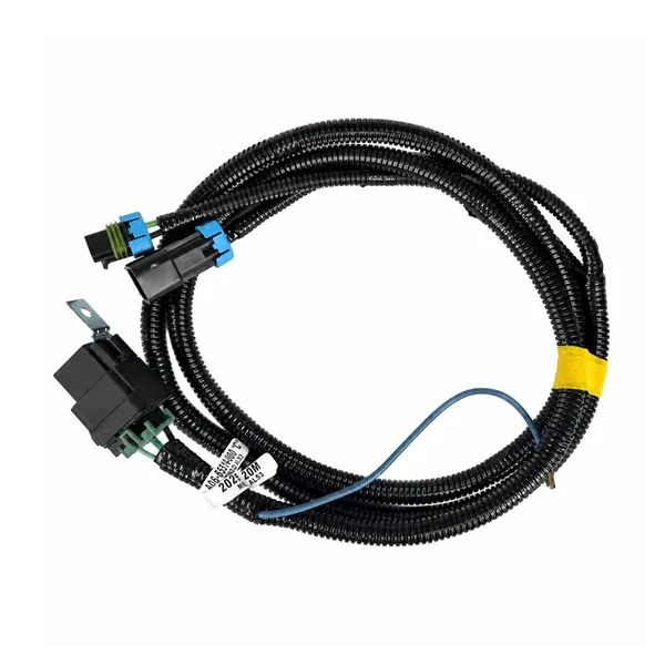 Truck Triple Large Plug Coiled Harness