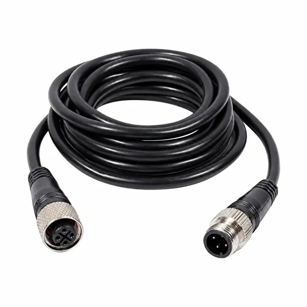 Dual Circular Plugs Outdoor Power Cable