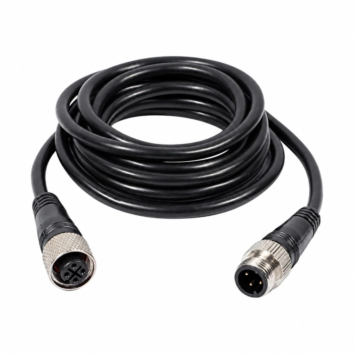 Dual Circular Plugs Outdoor Power Cable