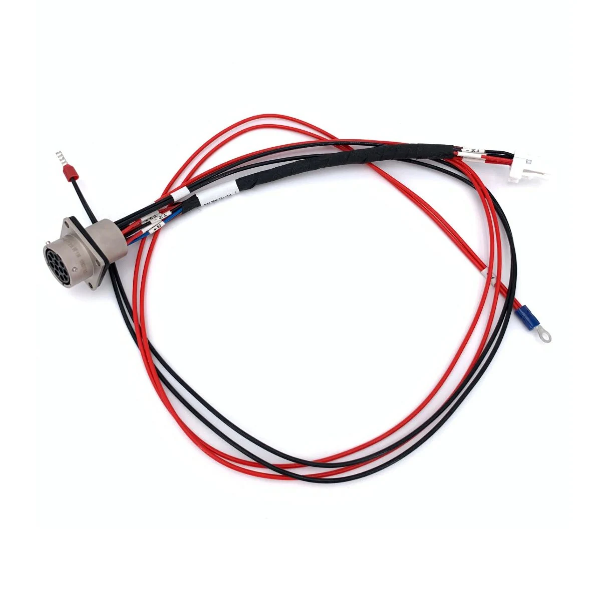 Construction close-up of Marine Circular Plug & Ferrule Harness