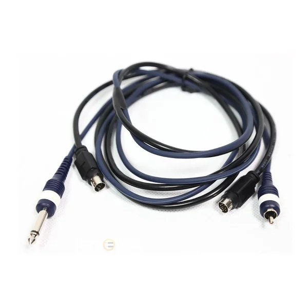 Yamaha Tyros DIN to Dual 6.35mm Audio Cable