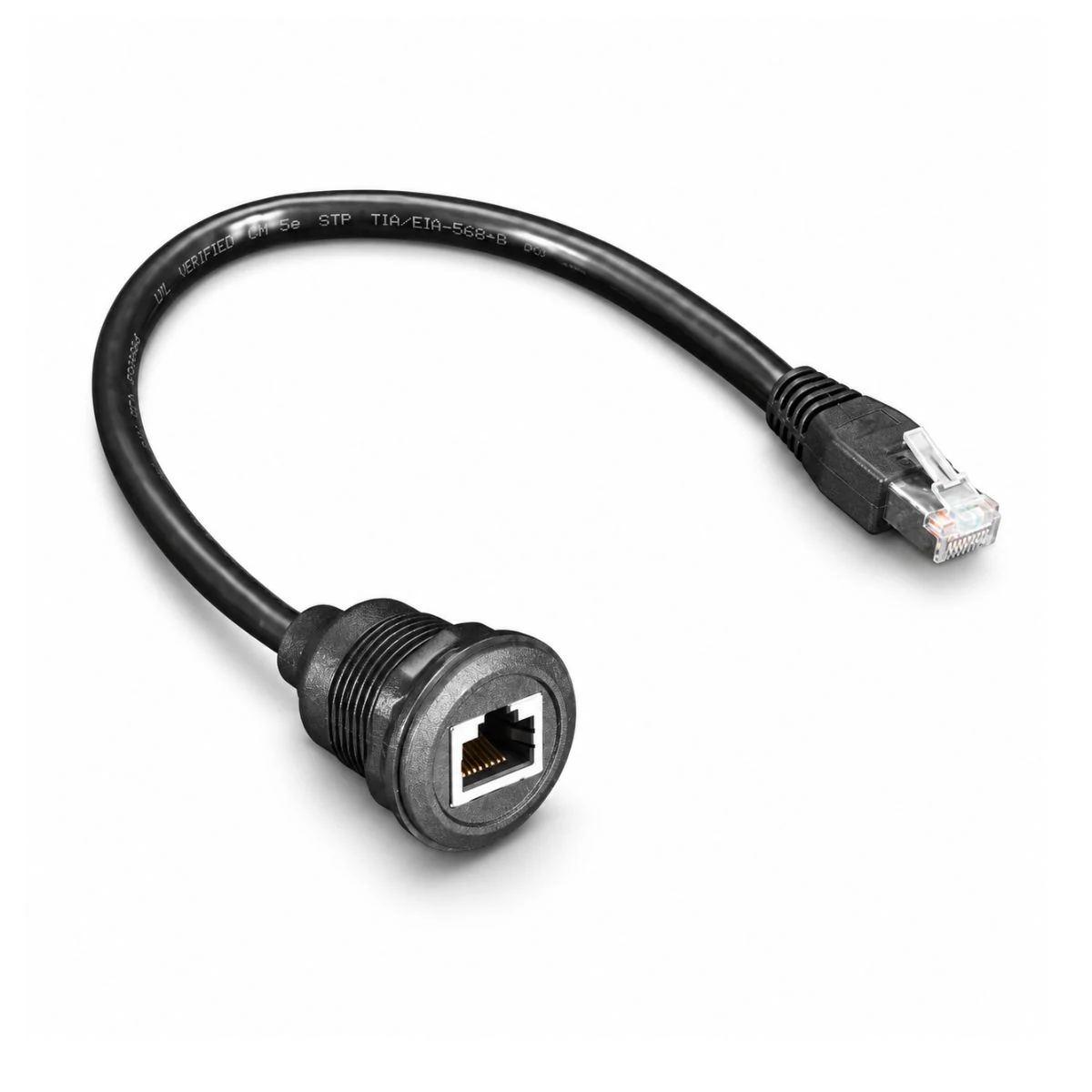 RJ45 to Circular Panel Socket Harness
