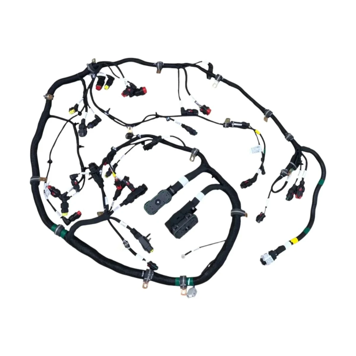 Construction close-up of Agricultural Equipment Multi-Branch Looped Main Harness