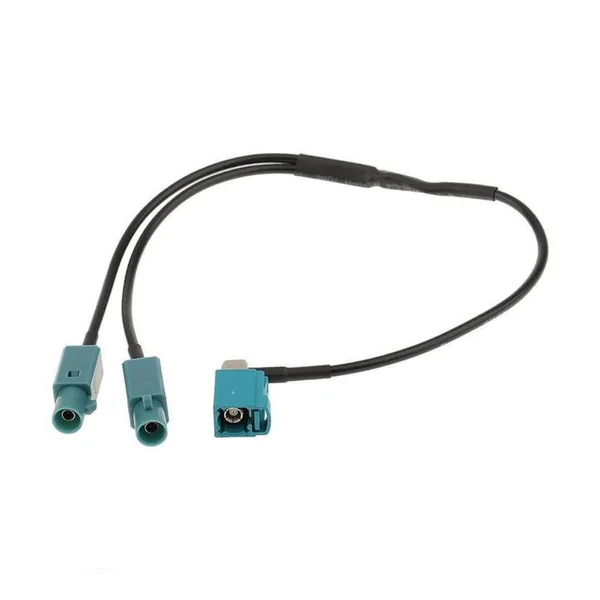 Fakra Single Plug to Dual Single Plug Y-Branch Harness
