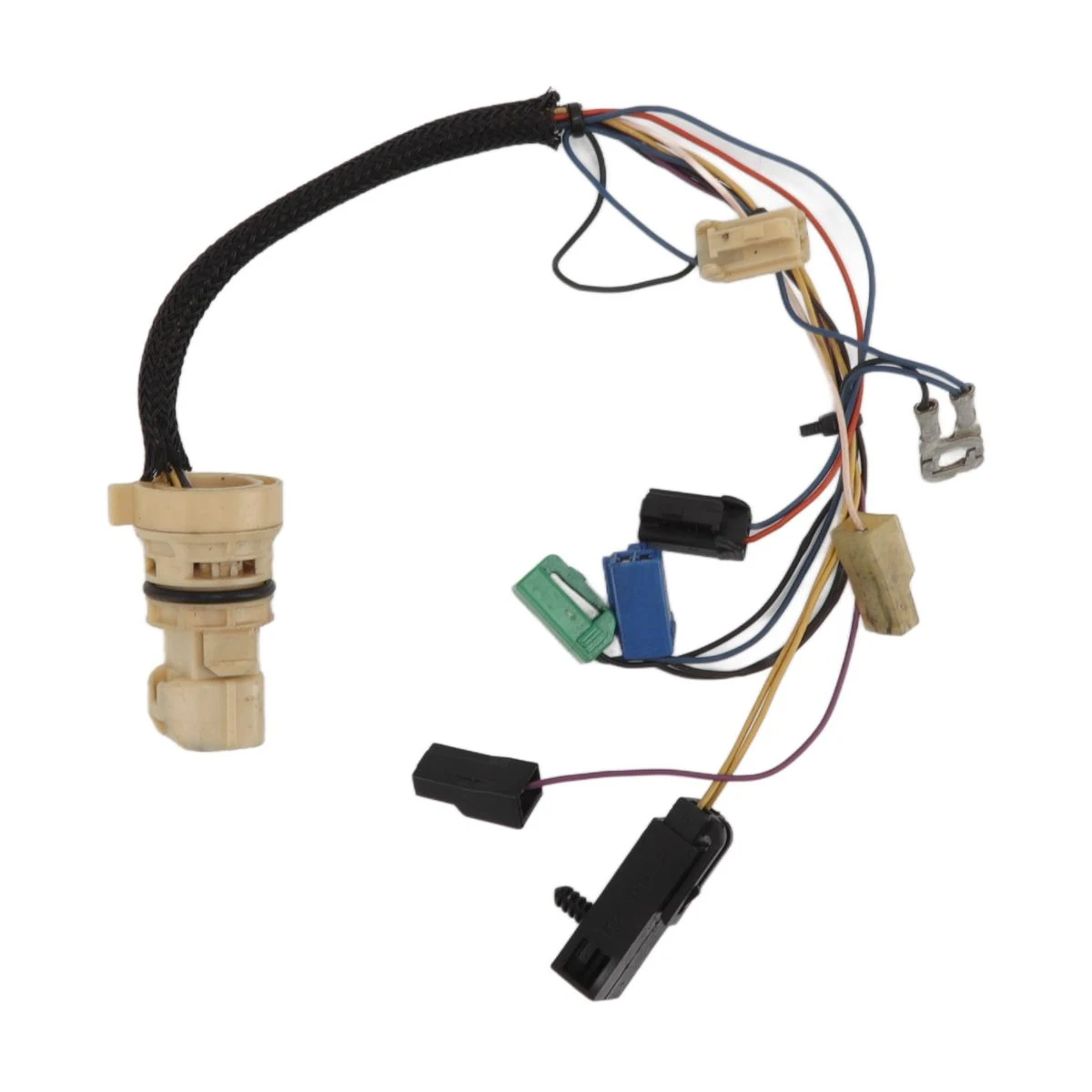 Construction close-up of Internal Transmission Multi-Plug Harness