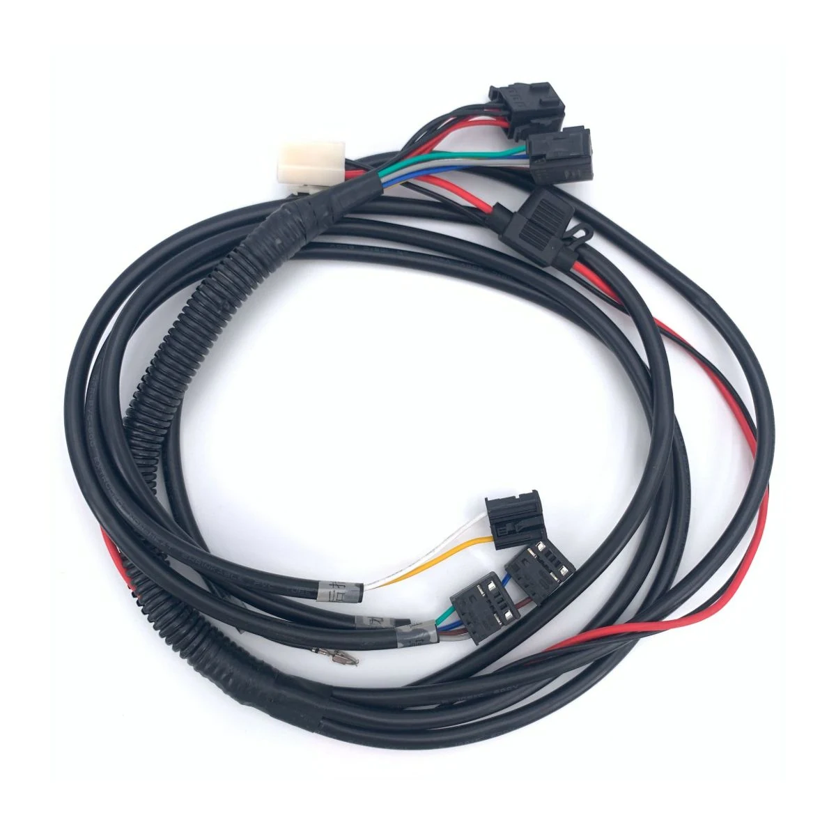 Seat Rectangular Connector Corrugated-Conduit Branch Harness