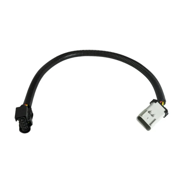 VGT Actuator Black/White Dual-Connector Corrugated-Conduit Harness