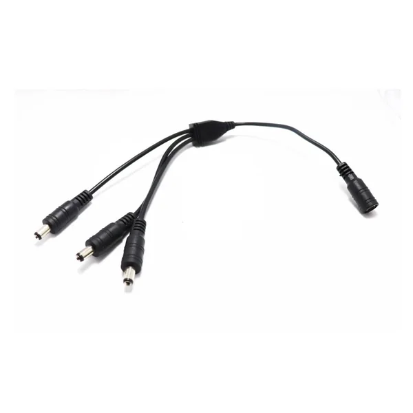 DC Barrel Plug Multi-Way Power Branch Harness