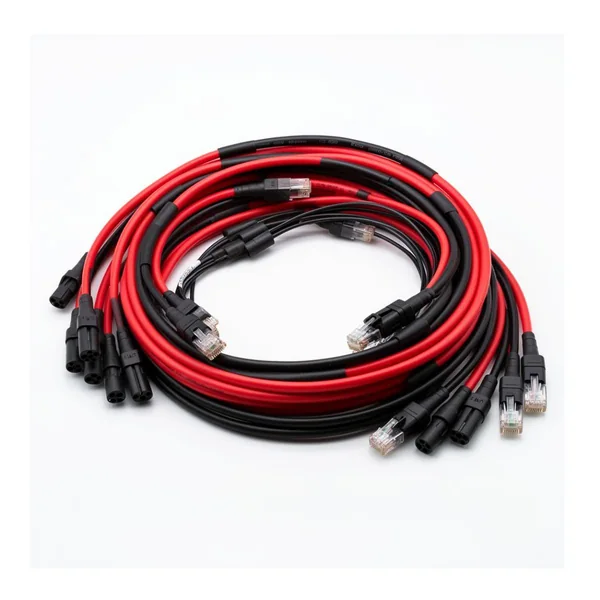 MC4 Double-Ended Red/Black Solar Cable Set
