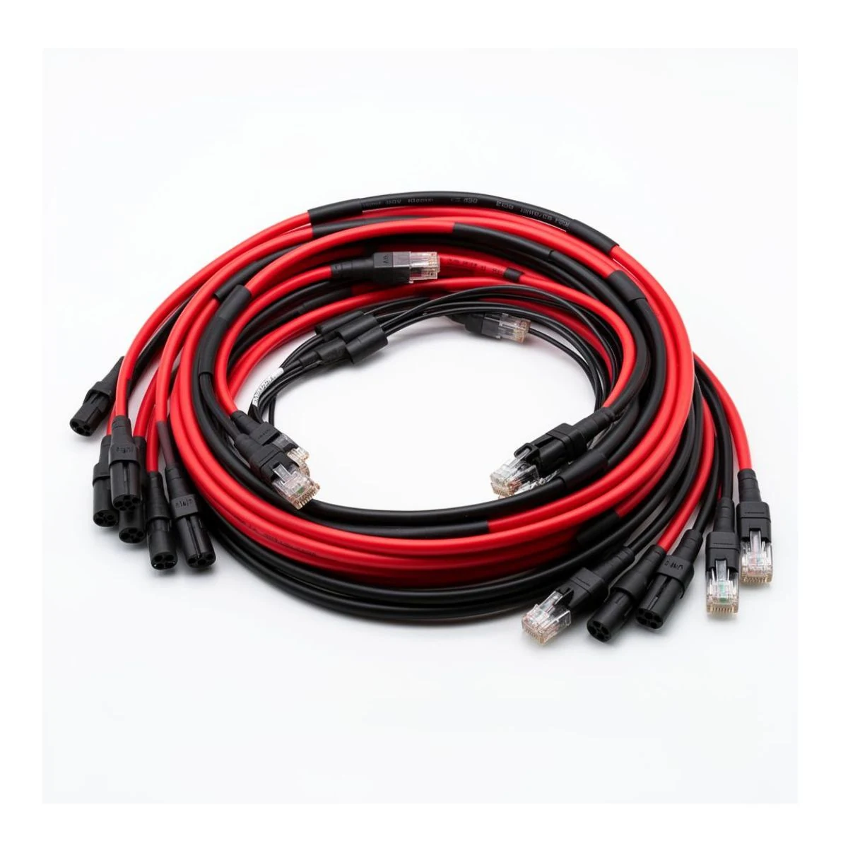 MC4 Double-Ended Red/Black Solar Cable Set