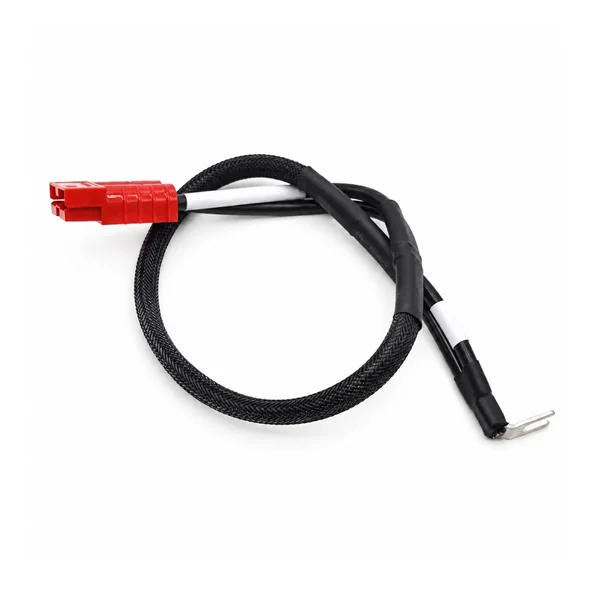 Power Connector to Ring-Terminal Braided Harness
